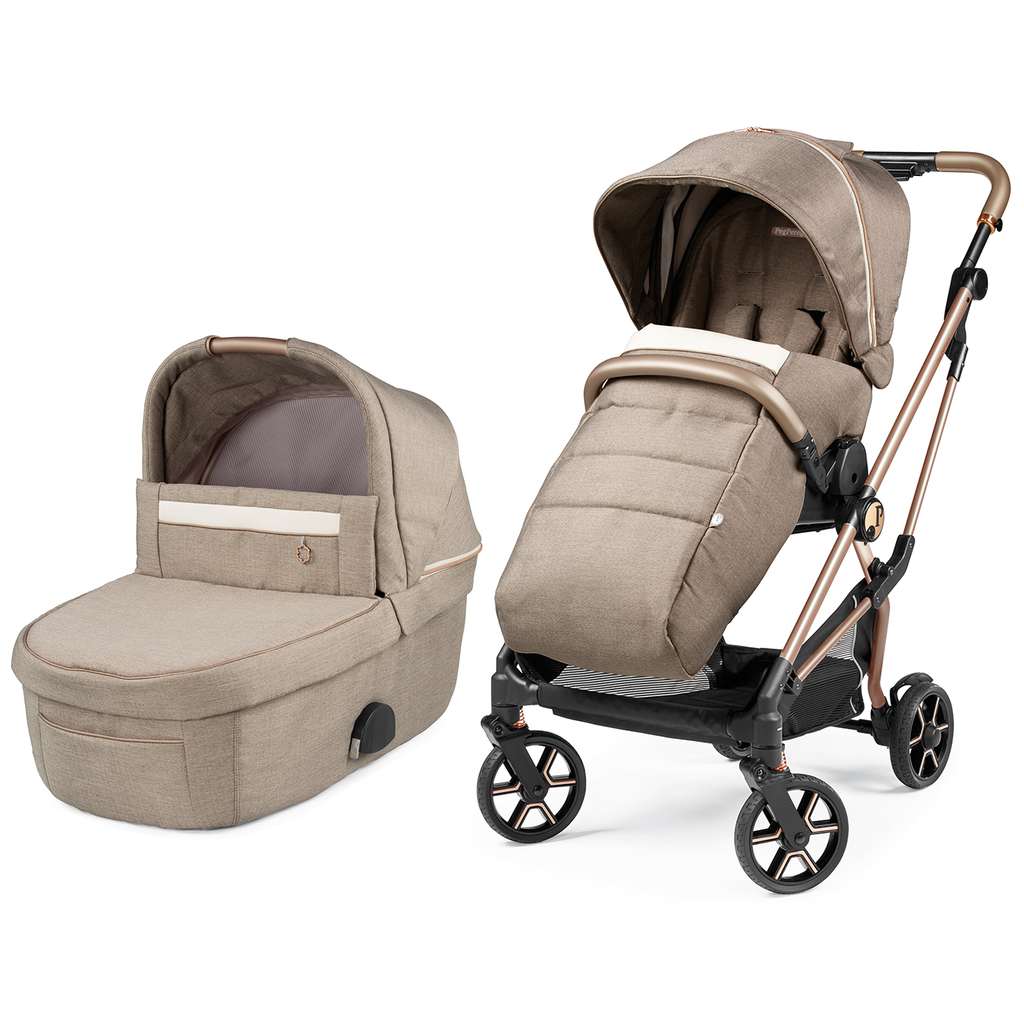 Коляска 2 в 1, Peg Perego, Vivace, 0 - 22 кг, Elite Mon Amour